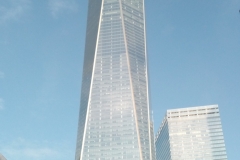 Première vue sur le World Trade Center...